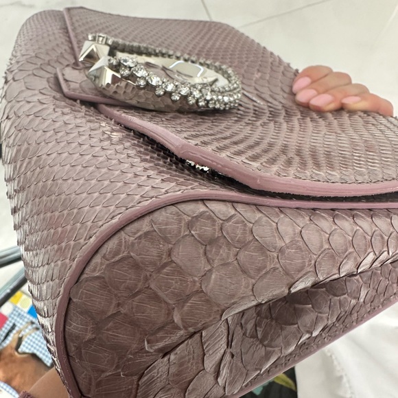 Jimmy Choo python bag, no sings of wear, like new - Picture 10 of 12